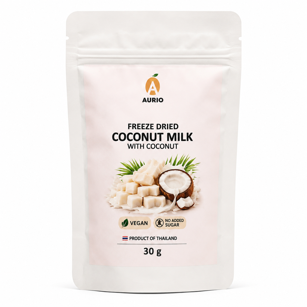 Freeze Dried Coconut Milk With Coconut