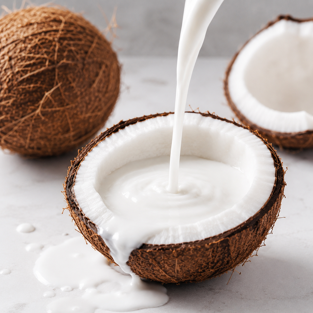 Freeze Dried Coconut Milk With Coconut